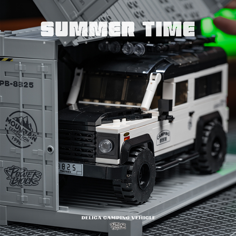 夏日时光：露营越野车